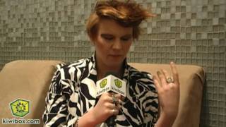 La Roux Interview with Kiwiboxcom [upl. by Odracer449]