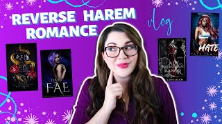 Reading Reverse Harem Romance  The More the Merrier  Vlog [upl. by Bolanger]