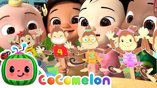 Five Little Monkeys Jumping on the Bed  CoComelon  Nursery Rhymes and Songs for Kids [upl. by Imit]