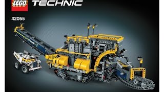 LEGO 42055 Mobile Aggregat Plant Instructions B model LEGO TECHNIC 2016 [upl. by Einej]