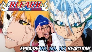 ICHIGO VS GRIMMJOW FULL POWER Bleach Episode 165 166 167 REACTION [upl. by Lashond]