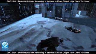 GDC 2014  Deformable Snow Rendering in Batman Arkham Origins [upl. by Anahsit268]