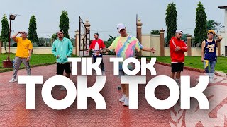 TIK TOK TOK TOK Tiktok Viral By Apaya Cuber  Dance Fitness  TML Crew Kramer Pastrana [upl. by Aihseket]