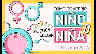 Cómo tener un NIÑO o NIÑA 😏👶🏻 ¡ELIGE el sexo del bebé XX  XY [upl. by Earised]