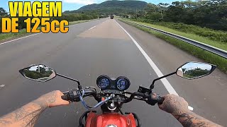 VIAGEM DE FACTOR 125cc  Rodovia o Tempo Todo [upl. by Uranie]