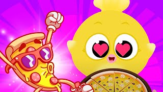 Pizza Songs 🍕 Yummy Pizza Song Lets Sing Together  Funny Songs with Giligilis  Kids [upl. by Allesor]