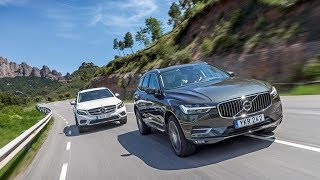 2018 Volvo XC60 vs 2017 Mercedes GLC [upl. by Vola57]