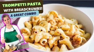 Delicious Trompetti Pasta with Breadcrumbs  Easy amp Simple Recipe from Sicilian MotherinLaw [upl. by Reba]