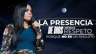 LA PRESENCIA DE DIOS MERECE RESPETO PORQUE NO ES UN AMULETO  Pastora Yesenia Then [upl. by Koal]