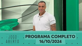 JOGO ABERTO  PROGRAMA COMPLETO  16102024 [upl. by Hachman]