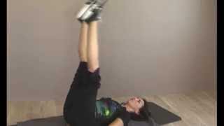 Exercice Fitness Cuisse abdominaux fessiers 12 [upl. by Casar]