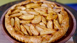 Cette tarte aux pommes est tellement simple à faire quil faut 4 ingrédients [upl. by Ecinnaj]