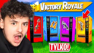 TYLKO LOOT Z AUTOMATÓW CHALLENGE w Fortnite [upl. by Yanad864]