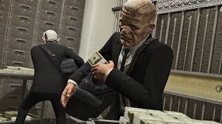 GTA Online The Fleeca Job Heist  Best Way to Play [upl. by Anelem]