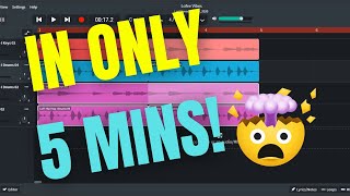 MAKING A TRAP BEAT IN BANDLAB [upl. by Mapes439]