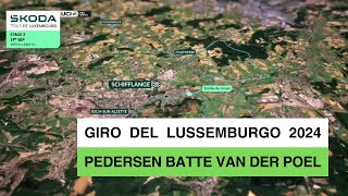 2ᵃ Tappa  Pedersen batte in volata Van der Poel Sesto Mirco Maestri [upl. by Eltsirk]