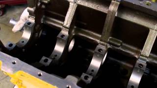 Camshaft Bearings Installation [upl. by Ketti]