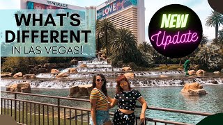 Whats Different in Las Vegas Reopening Update The Mirage is Open amp More [upl. by Cj]