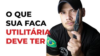 Os critérios para sua faca utilitária [upl. by Sharity]