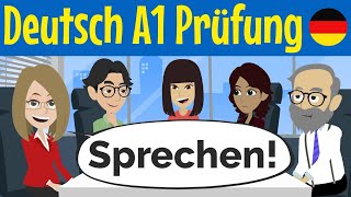 Deutsch lernen  A1 Prüfung [upl. by Ahsikrats]