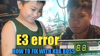 E3 error koppel aircon inverter how to fix [upl. by Id]