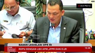 BREAKING NEWS  BALEG DPR RI RDPU DENGAN LBH APIK JPPR ICJR [upl. by Airrej982]