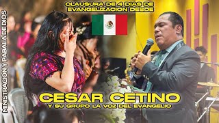 ðŸ‡®ðŸ‡¹ðŸ”¥ DESDE MEXICO  ðŸ˜­ðŸ˜¥ CESAR CETINO Y Su Grupo La Voz Del Evangelio  Presencia del Padre [upl. by Esinaej]