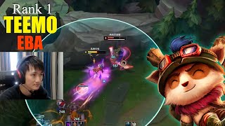 Rank 1 Teemo  Eba Teemo vs Urgot [upl. by Stilla]