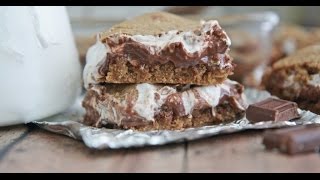 Oven Baked Smores Bars [upl. by Hsiwhem]