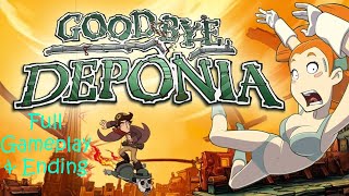 Goodbye Deponia  Full Gameplay Walkthrough amp Ending [upl. by Yared]