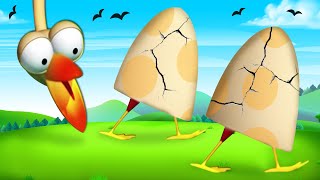 Gazoon  Egg Shaped  Funny Animals Cartoons For Kids By HooplaKidz Tv [upl. by Elfstan]