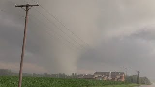 Neighbors clean up tornado damage north of Campton Hills [upl. by Myca192]