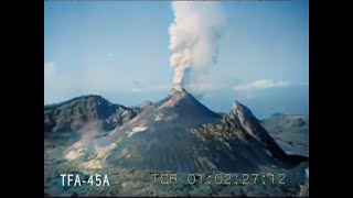 1944  Eruption Of Mount Vesuvius Colorized [upl. by Erika]