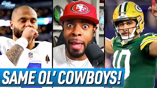 Cowboys COLLAPSE vs Packers reaction Jordan Love beats Dak McCarthy gone  Richard Sherman NFL [upl. by Onairam]