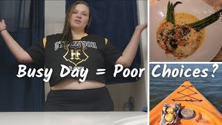 What I Eat in a BUSY Day Overcoming Binge Eating Vlog [upl. by Nikos]