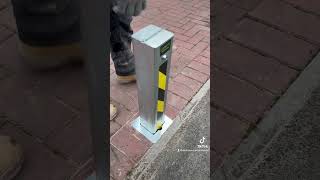 Driveway Security Bollards  Free amp Instant Quote on 0121 269 2062 or WhatsApp 07850 668 149 [upl. by Jeunesse]