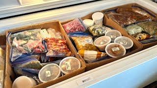 How to organize and DEFROST A CHEST FREEZER like a pro [upl. by Nivad]