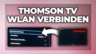 Thomson Fernseher mit WLAN verbinden  Internet einrichten Tutorial [upl. by Cy433]