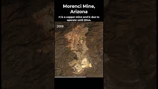 Morenci Copper Mine in Arizona usa timelapse shorts [upl. by Enenej78]