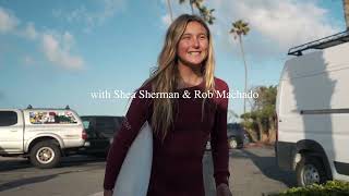 Rob Machado and Shea Sherman SURF SWAMIS REEF in Encinitas California [upl. by Suoiluj]