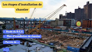 Les 8 étapes dinstallation du chantiercomment installer le chantier [upl. by Gayle513]