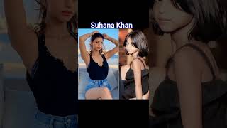 Suhana Khan Amazing Transformation 🥰🤩 suhanakhan shahrukhan bollywood [upl. by Alexandro]