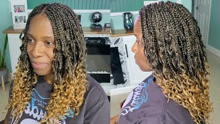 The BEST Crochet BOHO Box Braids  Individual Crochet Box Braids Tutorial [upl. by Ahsoik165]