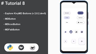 KivykivyMD Tutorial 8  Create Mobile Apps With Python [upl. by Inkster512]