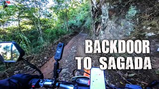 Quirino Ilocos Sur to Sagada BACKDOOR VIA PATIACAN  SOLO ADVENTURE RIDE [upl. by Latoniah573]