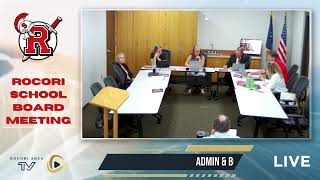 ROCORI School Board Meeting [upl. by Atinra542]