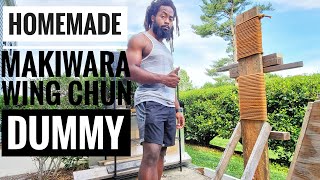 Homemade Makiwara  Wing chun Dummy while in Quarantine [upl. by Aneri199]