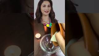 Madhuri Dikshit Favorite diy mask for glowing ✨️ skinyoutubeshortsmadhurimaduridikshitdiymask [upl. by Judi]