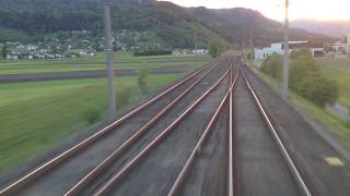 Führerstandsmitfahrt von Bludenz nach Buchs mit dem Orientexpress [upl. by Nosyt]