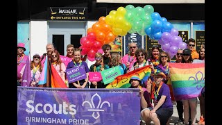 Birmingham Pride The Parade [upl. by Helbonna]